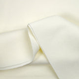 White heavy tubular ribbed jersey