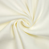 White heavy tubular ribbed jersey