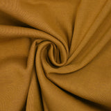 Heavy golden brown tubular ribbed jersey