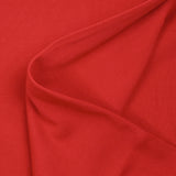 Jersey acanalado tubular pesado rojo