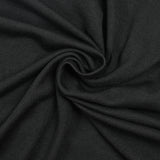 Jersey fino de poliéster con respaldo de panal negro
