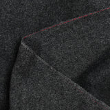 Velours de laine mélangée gris chiné