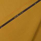 100% wool Super 110's mustard tailoring fabric