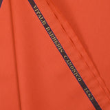 100% wool Super 110's tangerine suit fabric