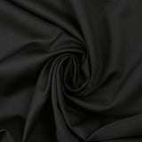 100% wool Super 110's black tailoring fabric