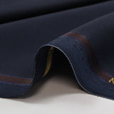 100% wool Super 110's dark blue suit fabric