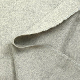 Light heather gray wool blend felt
