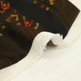 Simple ethnic printed gauze brown background