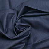 Tissu tailleur 100% laine bleu jean's