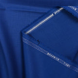 Tissu tailleur 100% laine bleu roi