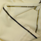 Tissu tailleur 100% laine Super 110's crème