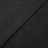 Chambray de polialgodón negro
