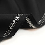 Tissu tailleur 100% laine noir