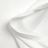 Jersey de coton blanc