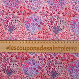 Liberty ® cotton Aspley Tile pink by the meter
