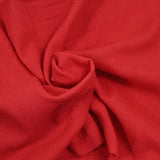 Red cotton gauze