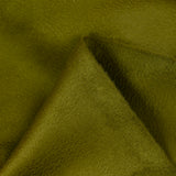Velours 100% laine kaki
