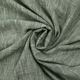 Chambray stripe Lurex Manon khaki background