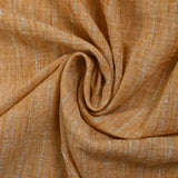 Chambray stripe Lurex Manon honey background