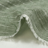Chambray stripe Lurex Manon khaki background