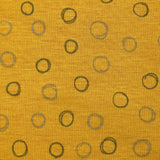 Sweat envers doudou pluie de bulles fond jaune