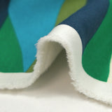 Sudadera de peluche Crepúsculo en verde prado, caqui y azul