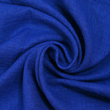 Twill de polyester chiné Ava bleu roi
