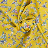 Liberty ® cotton Leontyne Love Emma and Georgina yellow by the meter