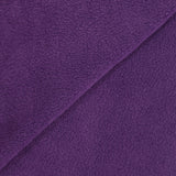 Purple fleece fabric