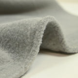 Tissu polaire gris