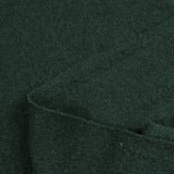 100% dark green boiled wool