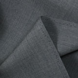 Gray wool twill