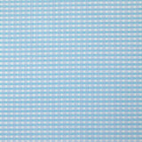 Adrien blue and cyan woven-dyed polycotton poplin with white background