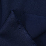 Midnight blue cotton polo knit