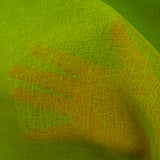 Lime plain polyester gauze