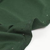 Khaki slub cotton jersey