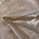 Pink champagne lamé polyester