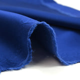 Royal blue viscose satin