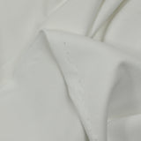 White heavy cotton polo knit