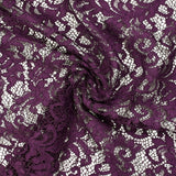 Dentelle festonnée Judith prune
