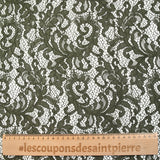 Judith khaki scalloped lace