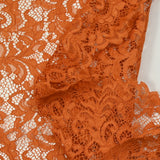 Judith Pumpkin Scalloped Lace