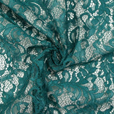 Duck blue Judith scalloped lace