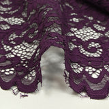 Dentelle festonnée Judith prune