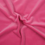 Very sweet, candy pink velvet jersey