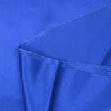 Satin de soie 100% bleu électrique
