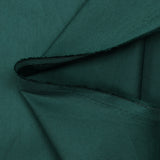 Emerald green satin cotton poplin