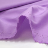 Plain purple cotton