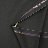 100% wool Super 110's anthracite suit fabric