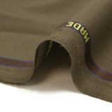 100% wool Super 110's olive tailoring fabric